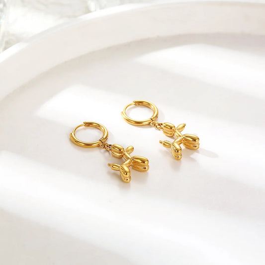 Happy | Balloon Pup Earrings