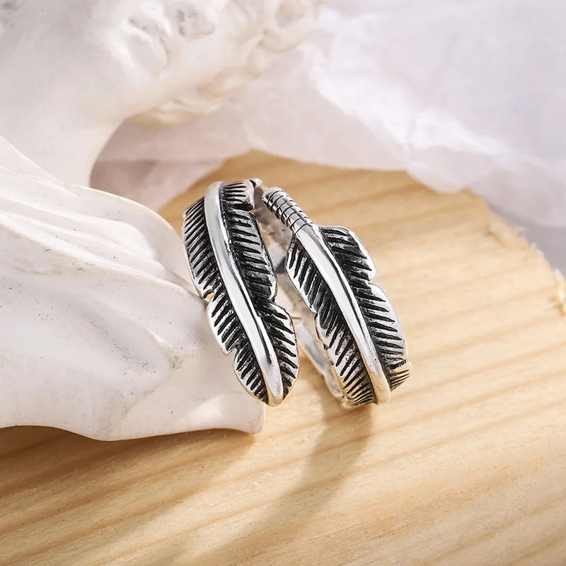 Angel | Feather Memory Paw Ring