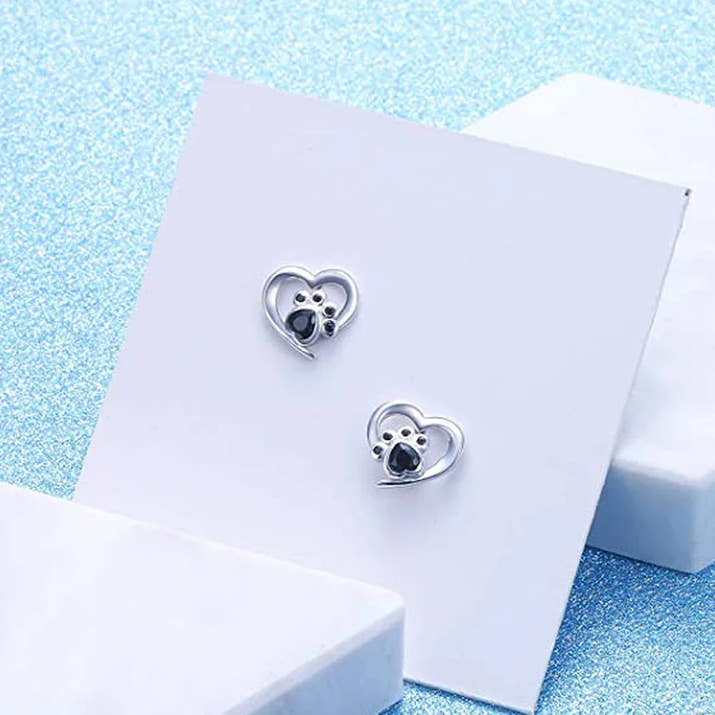 Benny | Silver Sparkle Studs
