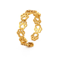 Grace | Paw Print Ring