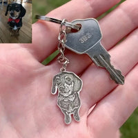Tucker | Personalized Pet Keychain