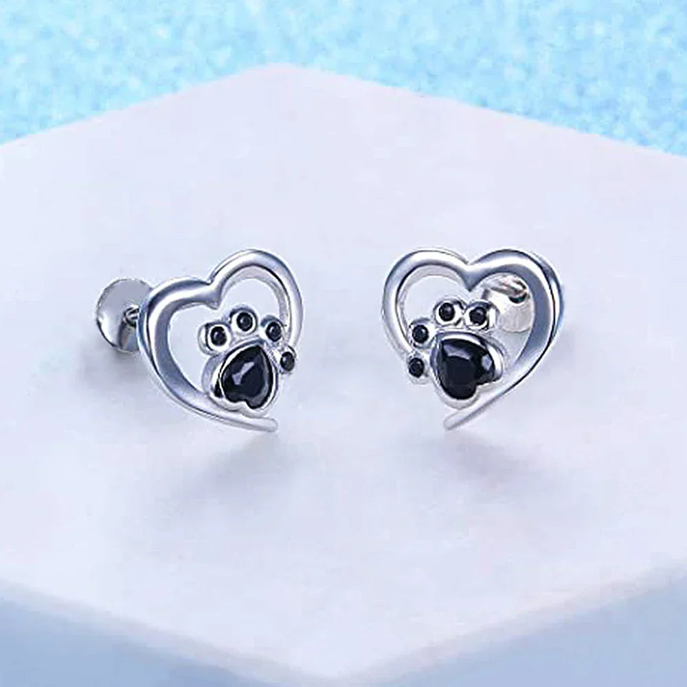 Benny | Silver Sparkle Studs