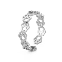 Grace | Paw Print Ring