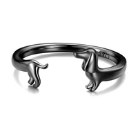 Toffee | Adjustable Dachshund Ring