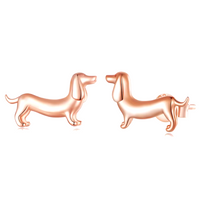 Peanut | Sausage Dog Earrings