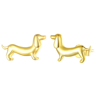Peanut | Sausage Dog Earrings