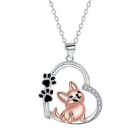 Cleo | Heart’s Best Friend Necklace