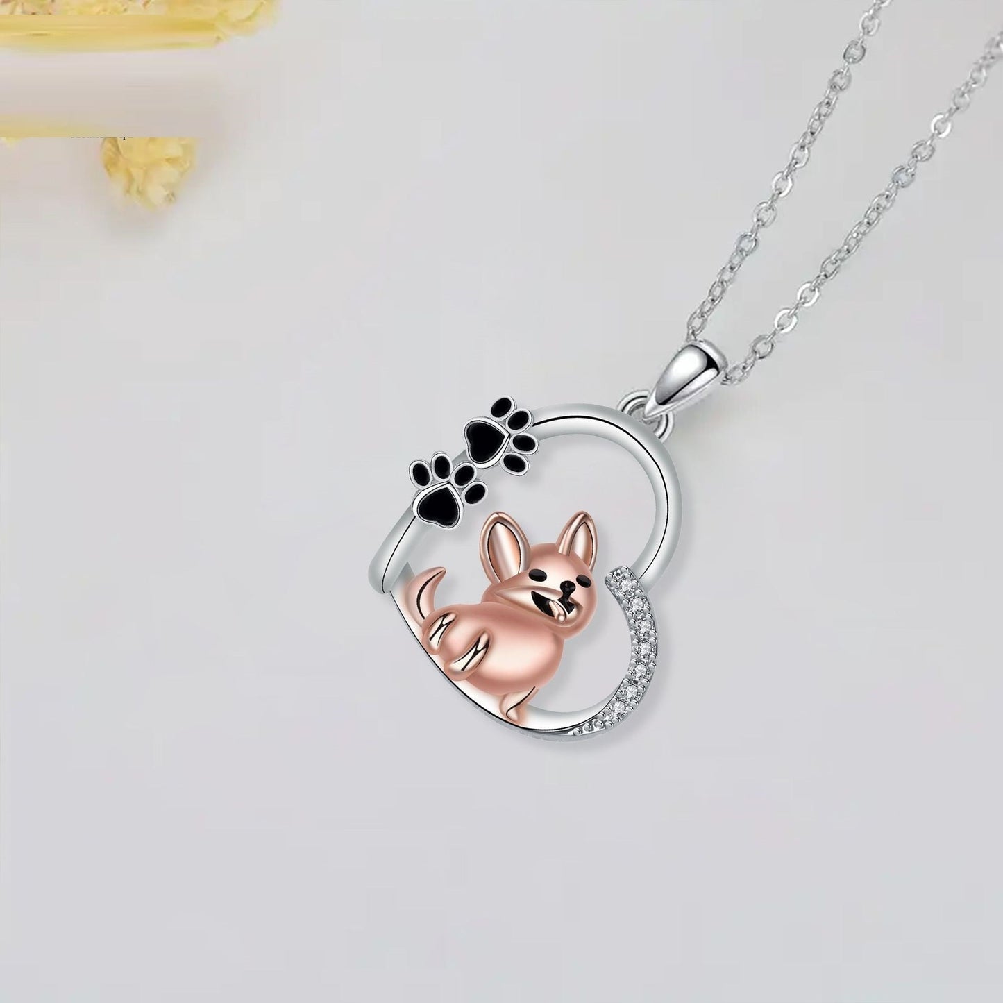 Cleo | Heart’s Best Friend Necklace