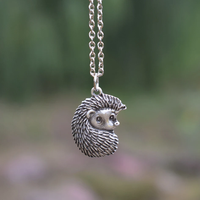 Taffy | Hedgehog Charm Necklace