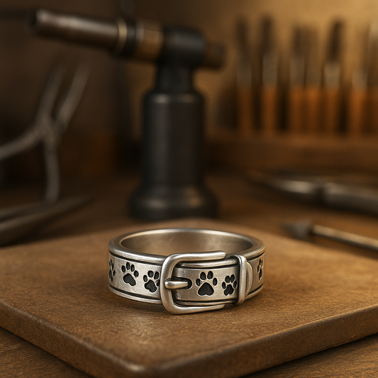 Georgie | Playful Collar-Inspired Ring