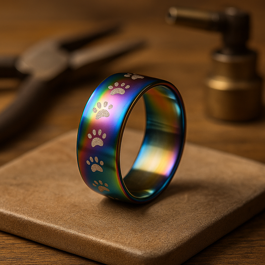 Ginny | Loyal Light Rainbow Ring